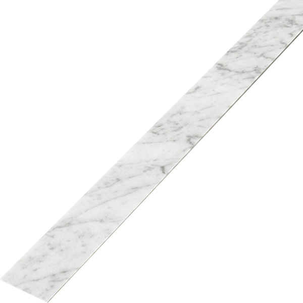 Pircher Bordo Preincollato per TOP Cucina Colore Marmo Carrara CONF.PZ2